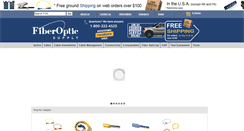 Desktop Screenshot of fiberopticsupply.com